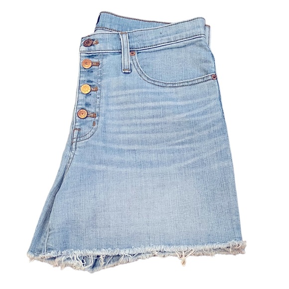 J. Crew Pants - J Crew High-rise denim short with button fly sz. 8/29